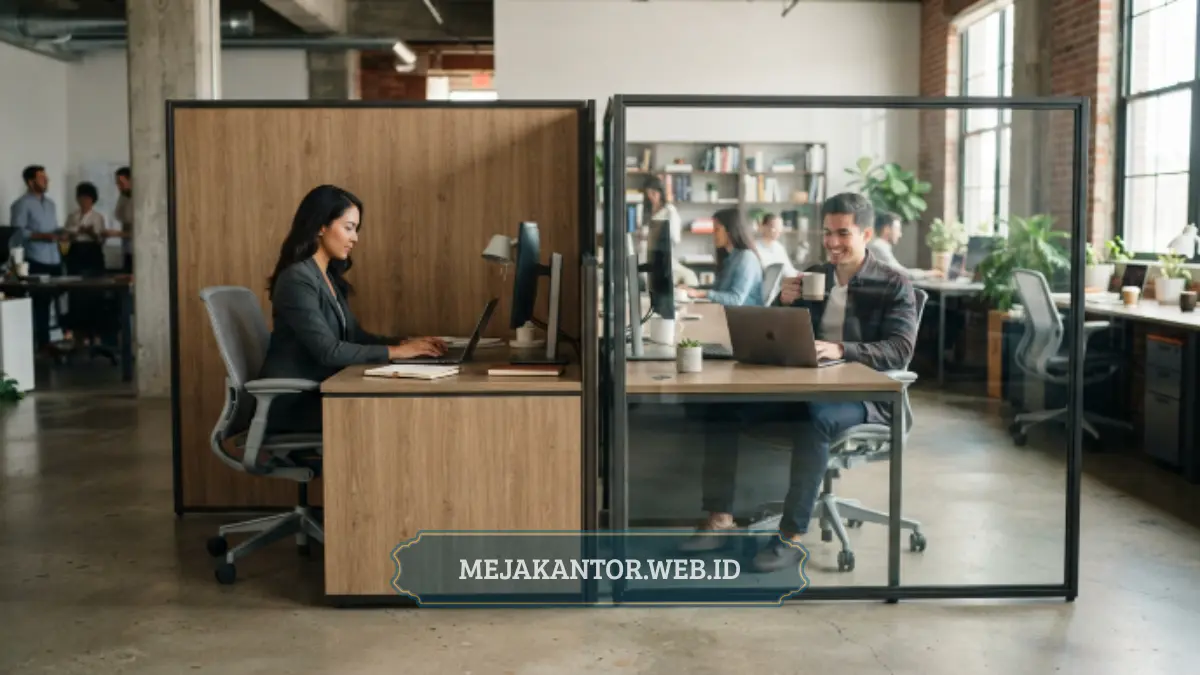 Material Partisi Workstation