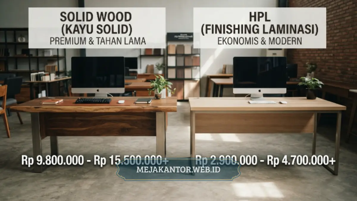 Faktor Harga Meja Kantor Modern