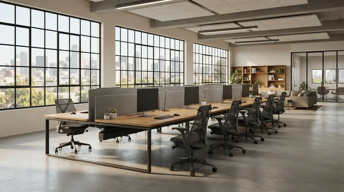 Suasana Meja Kantor